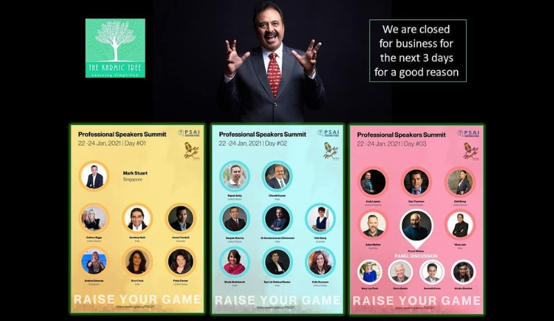 Closed for a Cause: Joining the Global Stage at PSS 2021 – Professional Speaker Summit