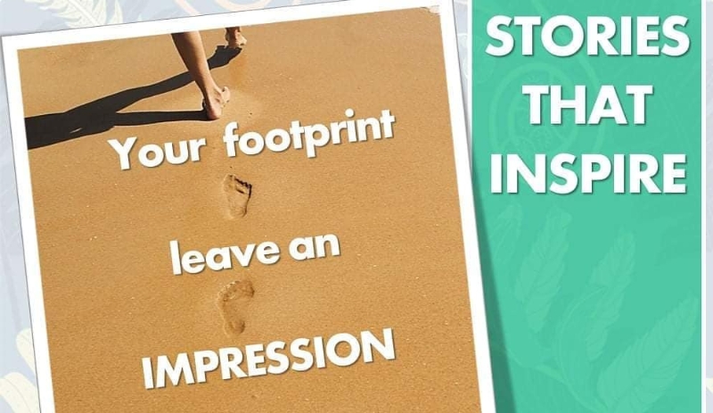 Leaving Meaningful Footprints: A Journey of Wisdom by the Sea