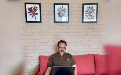 The Leaves on the wall !!