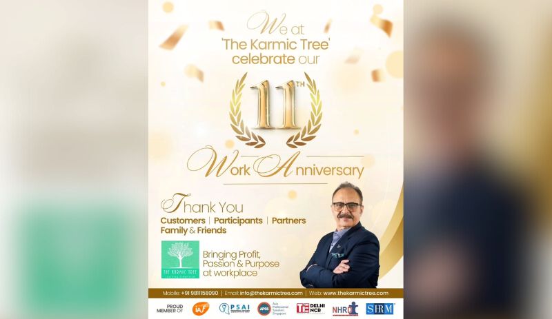 A KARMIC journey that began 11 years ago…