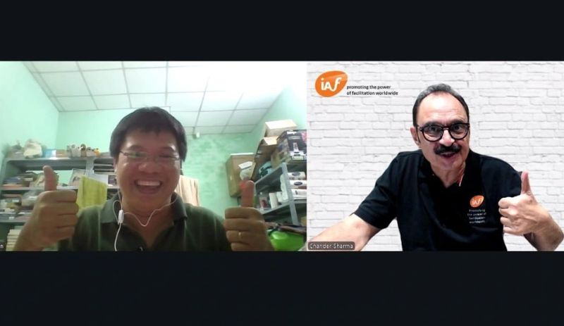 When we couldn’t be at the table… we created our own.