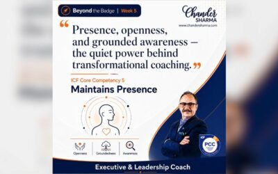 ICF Core Competency 5: Maintains Presence